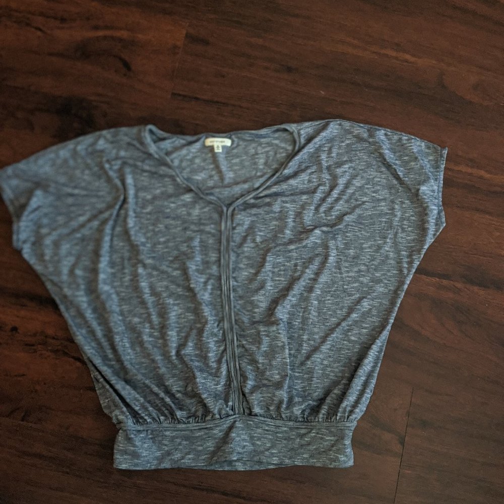 Gray-Blue Blouse